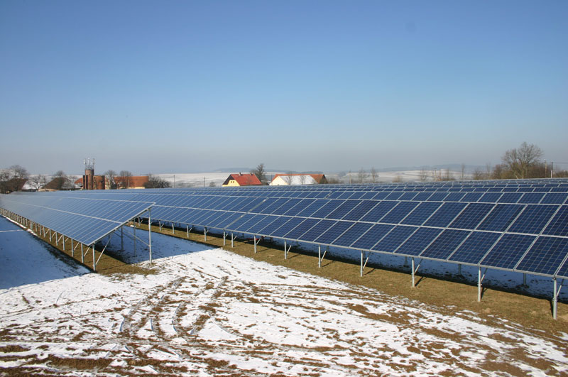 fotka realizace fotovoltaiky
